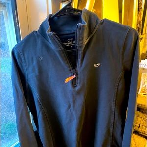 Vineyard vines quarter zip sweater